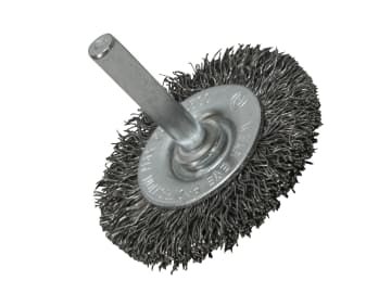Wire Brush 50mm x 6mm Shank, 0.30 Wire                                          