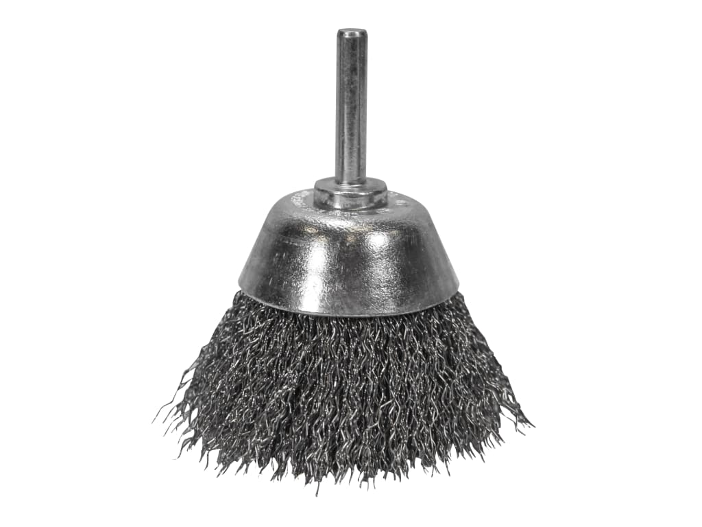 Wire Brush Shaft Mounted 70mm x 25mm, 0.30mm Wire                               