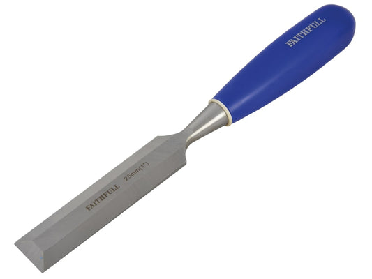 Bevel Edge Chisel Blue Grip 25mm (1 in)                                         