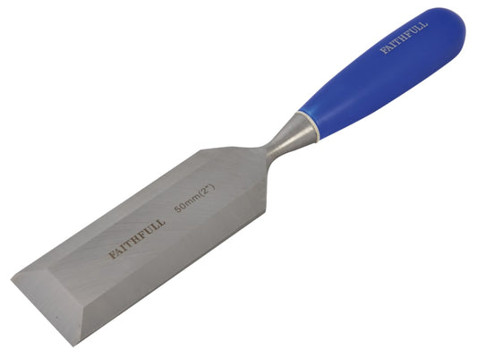 Bevel Edge Chisel Blue Grip 50mm (2in)                                          