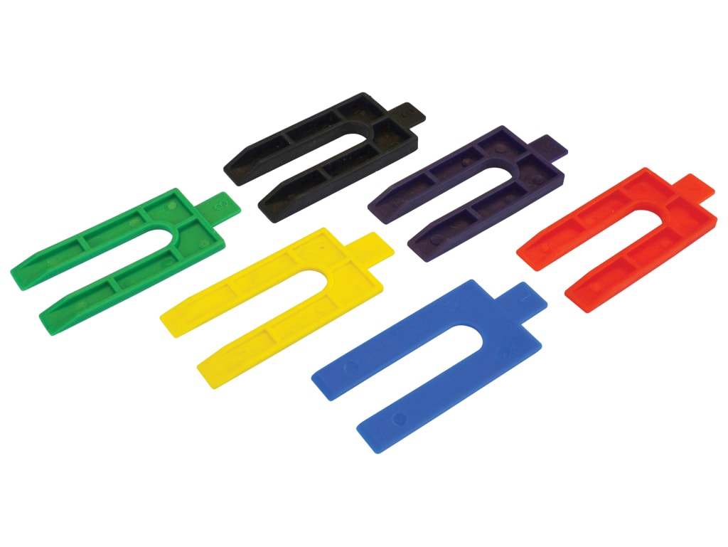 Plastic Packing Wedges Mixed (Pack 100)                                         