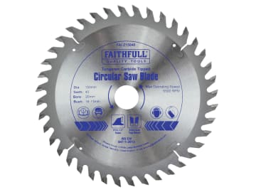 TCT Circular Saw Blade 150 x 20mm x 40T POS                                     