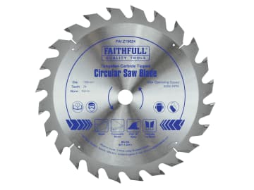 TCT Circular Saw Blade 190 x 16mm x 24T POS                                     
