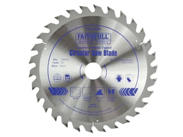 TCT Circular Saw Blade 230 x 30mm x 30T POS                                     