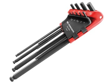 83S.JP9AL Metric Hex Key Wallet Set, 9 Piece                                    