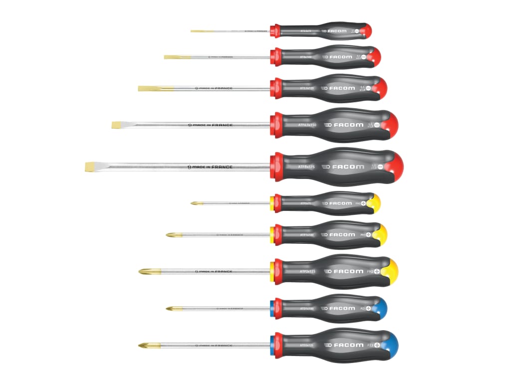 Protwist® Screwdriver Set, 10 Piece                                             