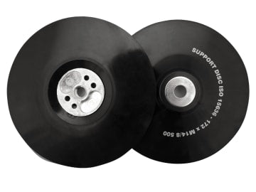 Angle Grinder Pad ISO Soft Flexible 180mm (7in) M14                             