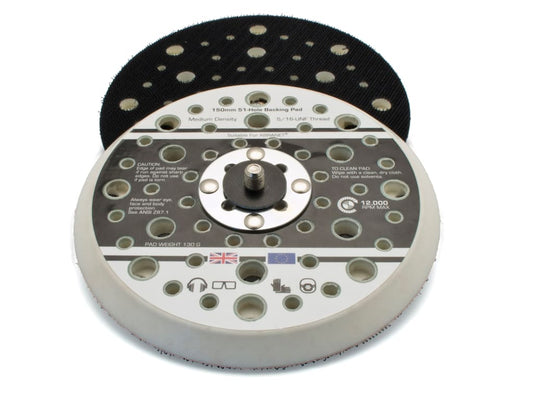 Dual Action Sander Pad 150mm GRIP® 5/16 UNF                                     