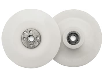 Angle Grinder Pad White 100mm (4in) M10 x 1.25                                  