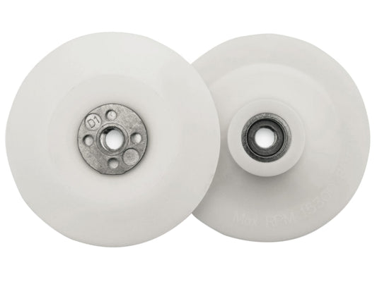 Angle Grinder Pad White 100mm (4in) M10 x 1.25                                  