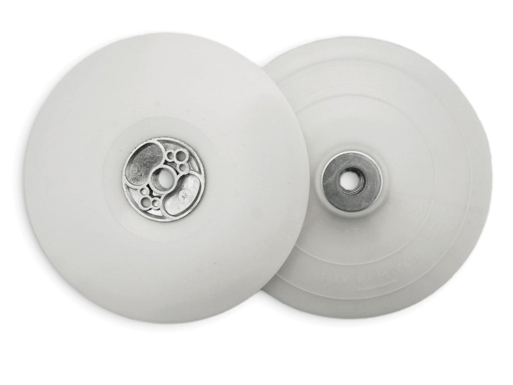 Angle Grinder Pad White 180mm (7in) M14                                         