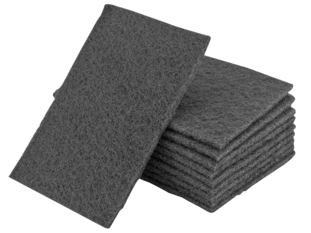 Hand Pads Grey Ultra Fine 230 x 150mm (Pack 10)                                 