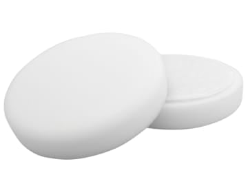 White Very Firm Cutting Pad 150mm                                               
