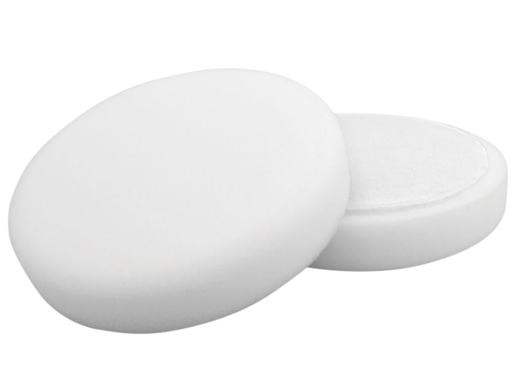 White Very Firm Cutting Pad 150mm                                               