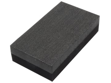 Hand Sanding Block Double Sided Medium/Hard 70 x 125mm                          