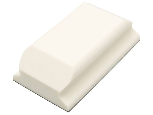 Hand Sanding Block Shaped White PUR GRIP® 70 x 125mm                            