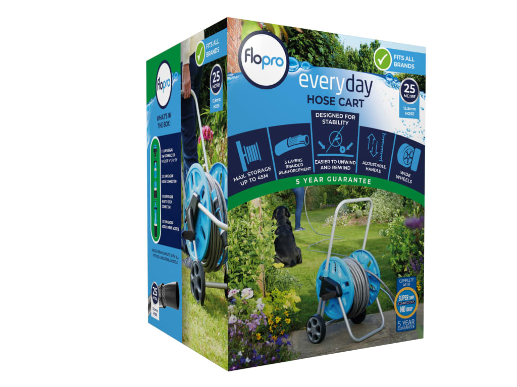Everyday Hose Cart & 25m Hose                                                   
