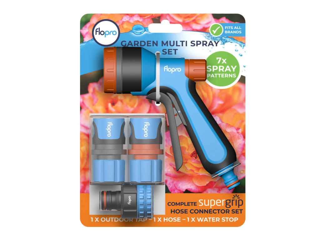 Garden Multi Spray Gun Set                                                      