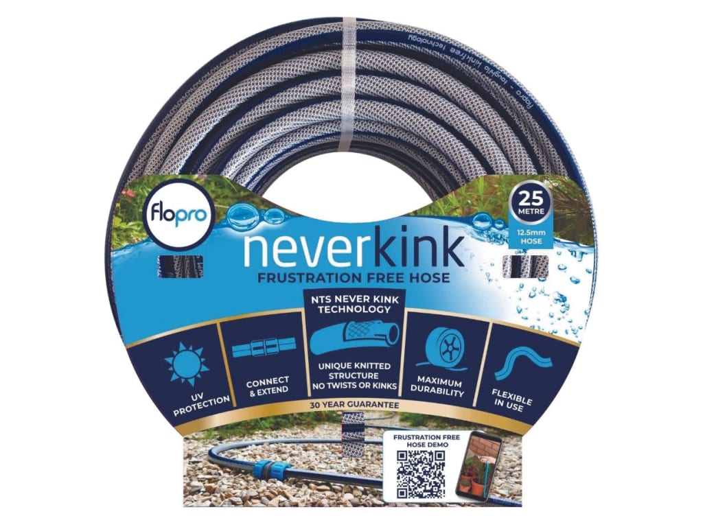 Flopro Never Kink Hose 25m                                                      
