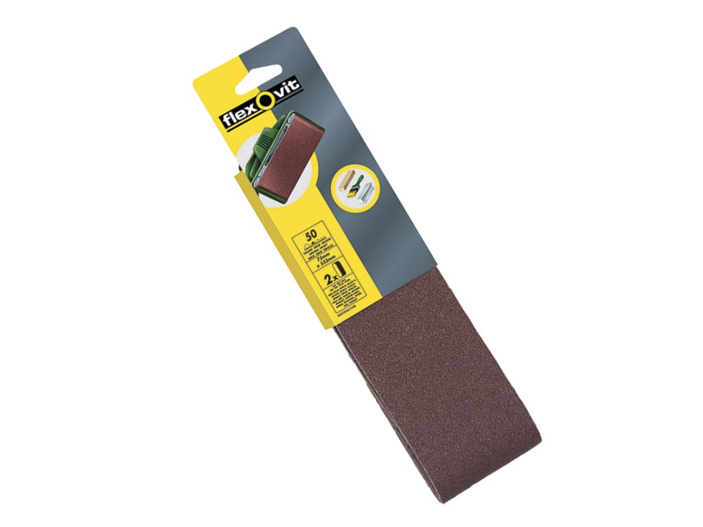 Cloth Sanding Belt 533 x 75mm Coarse 50G (Pack 2)                               