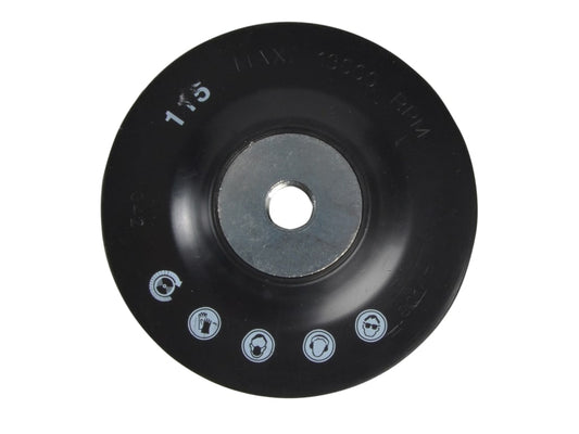 Backing Pad For Fibre & Semi Flexible Discs 115 x 22mm                          