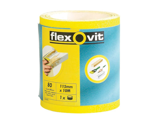 High-Performance Sanding Roll 115mm x 5m Fine 120G                              