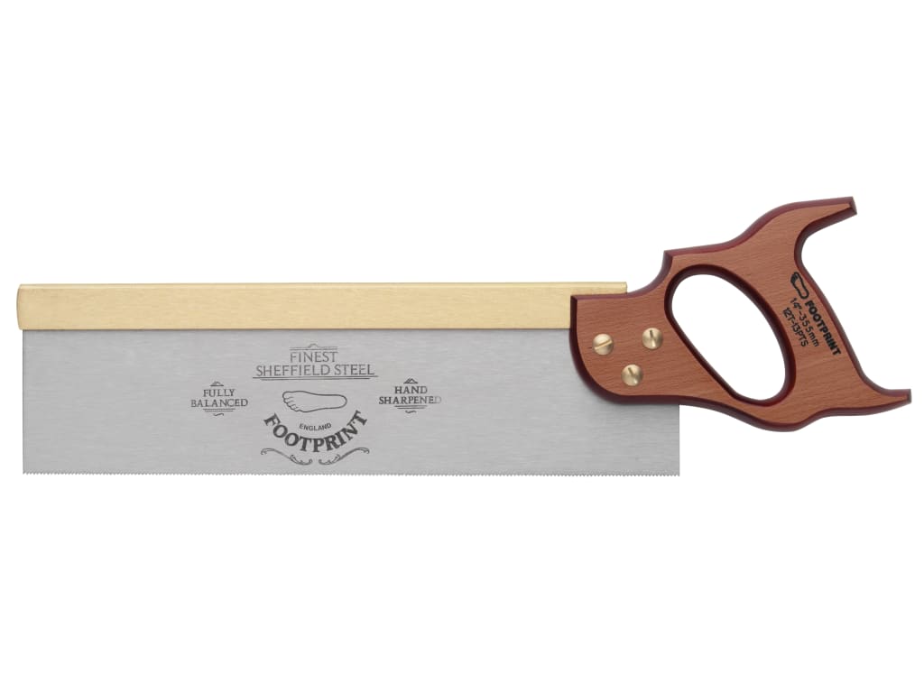 256 Brass Back Tenon Saw 300mm (12in) 13 TPI                                    