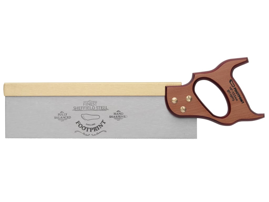 256 Brass Back Tenon Saw 350mm (14in) 13 TPI                                    