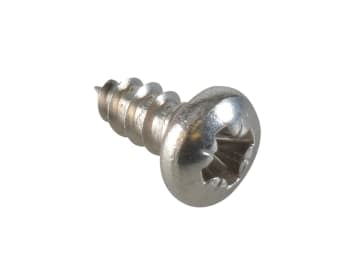 Self-Tapping Screw Pozi Compatible Pan Head SS 1/4in x 4 ForgePack 80           