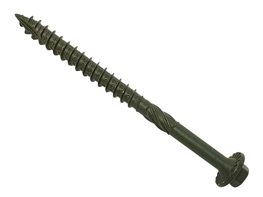 Timber Fixing Screws Green Treated 6.3 x 100mm Bag 20                           