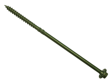 Timber Fixing Screws Green Treated 6.3 x 150mm Bag 20                           