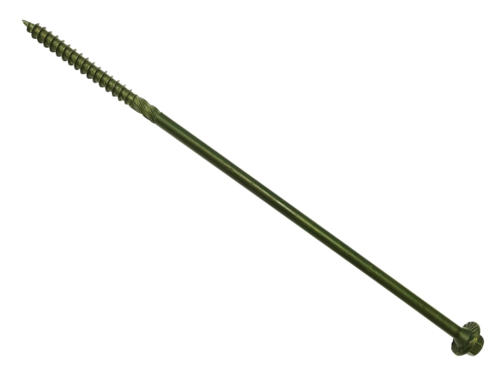Timber Fixing Screws Green Treated 6.3 x 200mm Bag 20                           