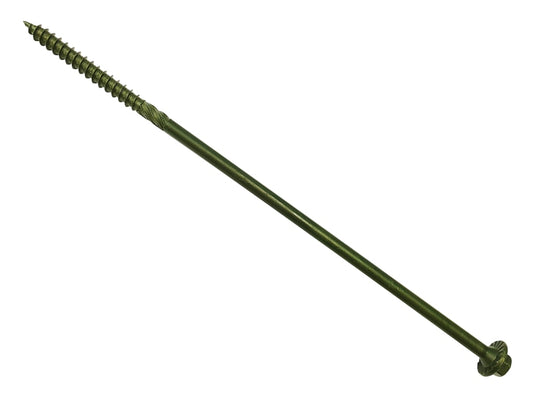 Timber Fixing Screws Green Treated 6.3 x 250mm Bag 20                           