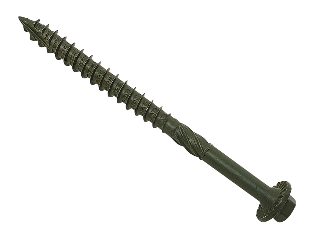 Timber Fixing Screws Green Treated 6.3 x 65mm Bag 20                            