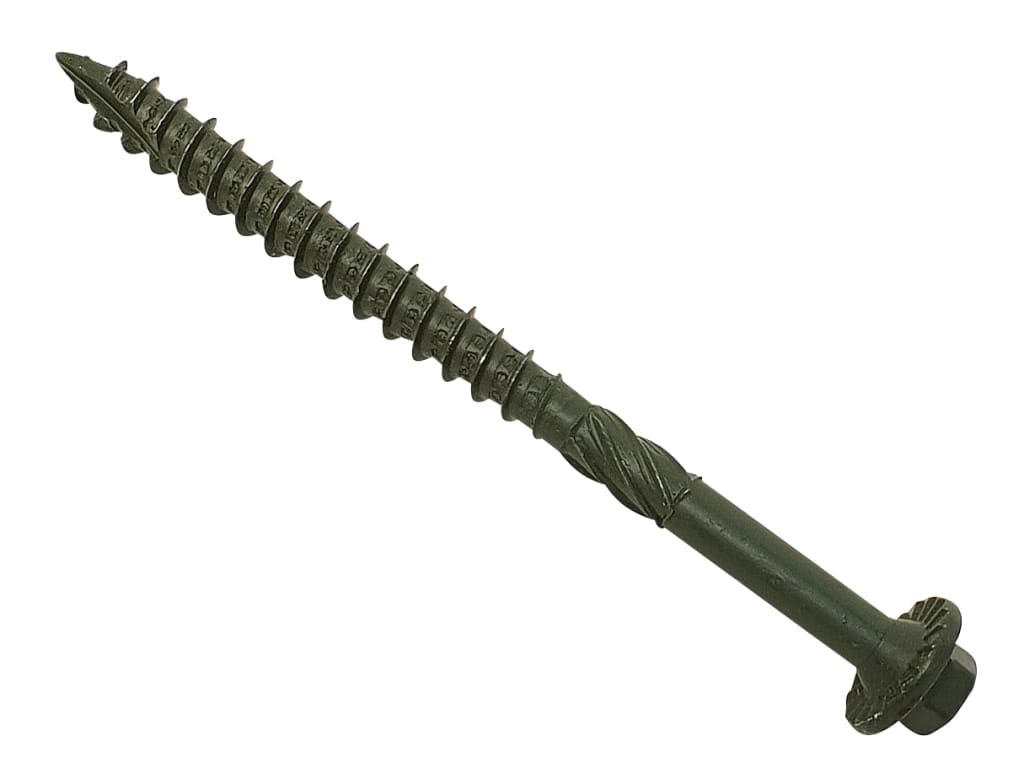 Timber Fixing Screws Green Treated 6.3 x 87mm Bag 20                            