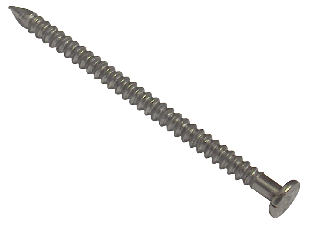 Annular Ring Shank Nail Bright Finish 40mm Bag Weight 500g                      