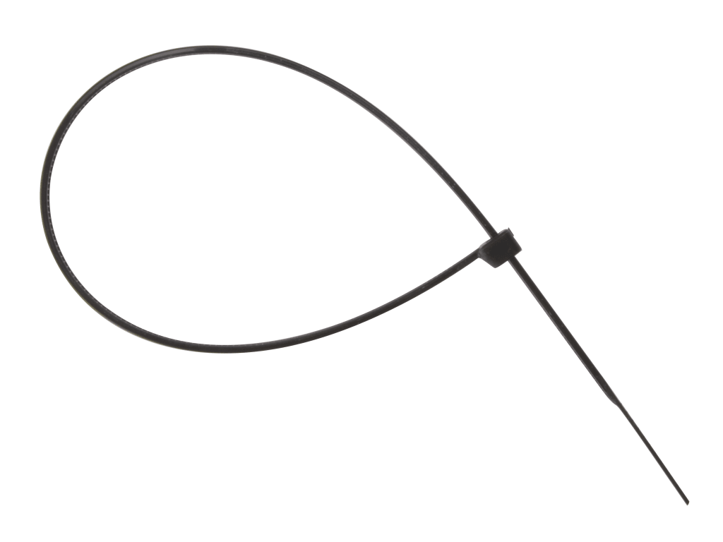 Cable Tie Black 4.8 x 300mm (Bag 100)                                           