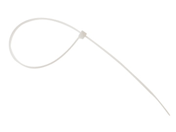 Cable Tie Natural/Clear 4.8 x 300mm (Bag 100)                                   