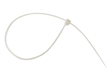 Cable Tie Natural/Clear 8.0 x 450mm (Bag 100)                                   
