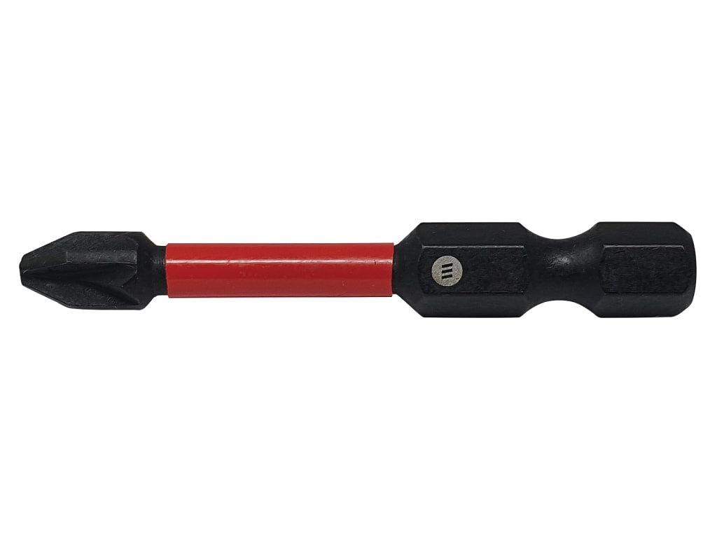 ForgeFast Pozidriv Compatible Impact Bit PZ2 x 50mm (Box 5)                     