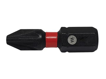ForgeFast Pozidriv Compatible Impact Bit PZ3 x 25mm (Card 2)                    