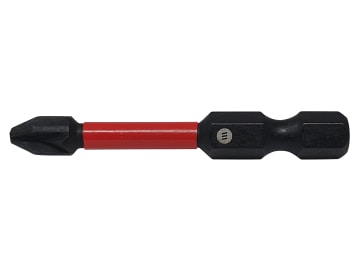 ForgeFast Pozidriv Compatible Impact Bit PZ3 x 50mm (Card 2)                    