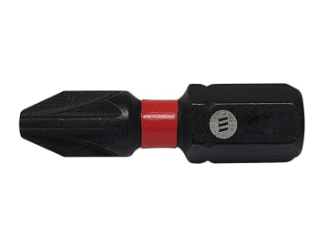 ForgeFast Pozidriv Compatible Impact Bit PZ4 x 25mm (Card 2)                    