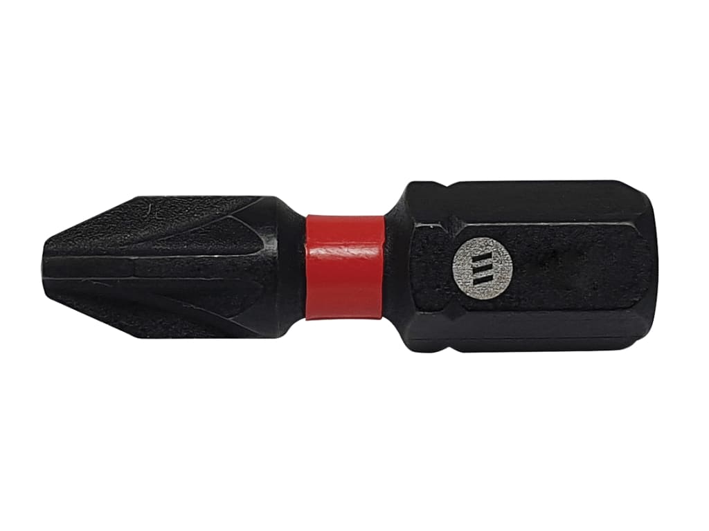ForgeFast Pozidriv Compatible Impact Bit PZ4 x 25mm (Card 2)                    