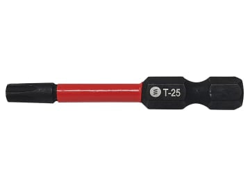 ForgeFast TORX® Compatible Impact Bit TX25 x 50mm (Card 2)                      