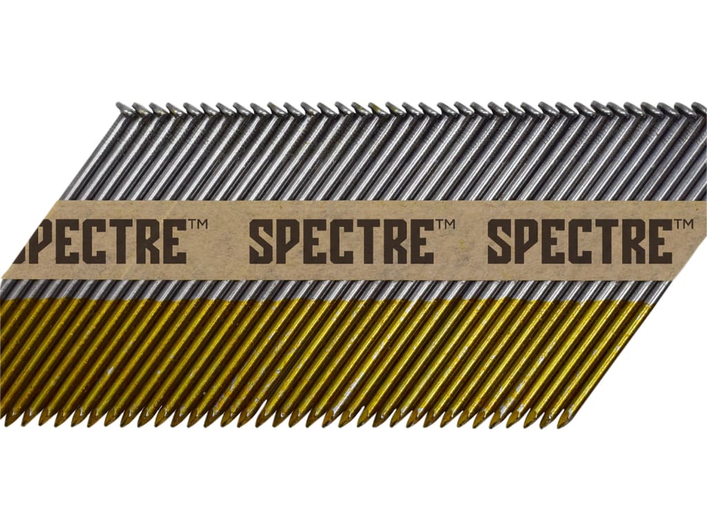 Spectre Collated Framing Nail A2 Stainless 3.1 x 90mm Box 1100                  