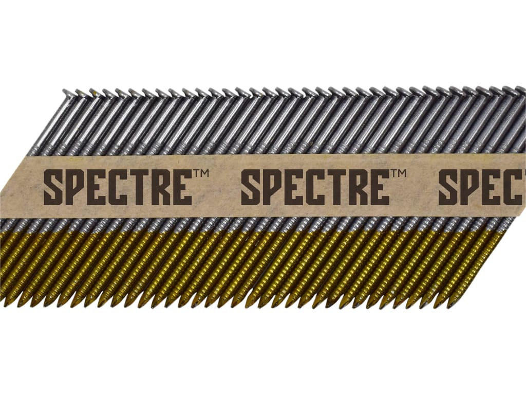Spectre Collated Framing Nail Hot-Dipped Galvanised 3.1 x 63mm Box 3300         