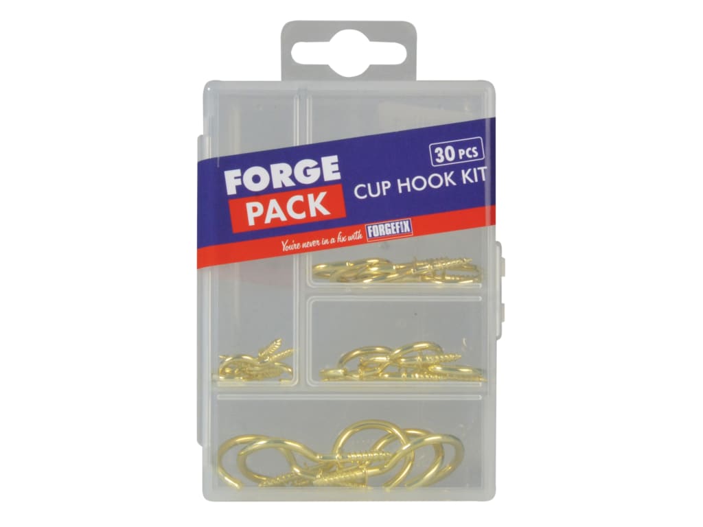 Cup Hook Kit ForgePack 30 Piece                                                 