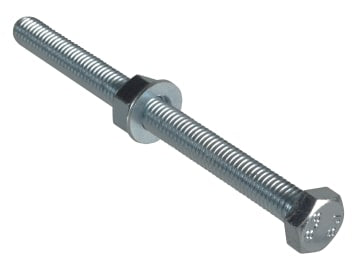 High Tensile Set Screw ZP M8 x 100mm ForgePack 2                                