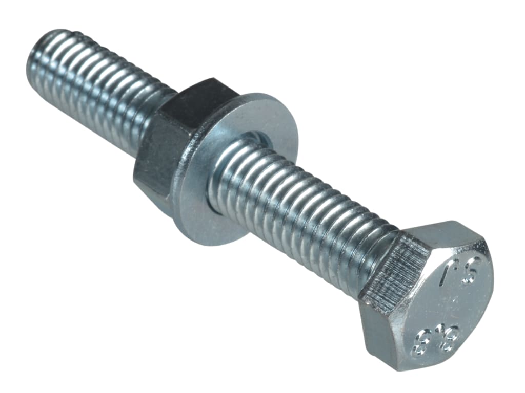 High Tensile Set Screw ZP M8 x 50mm ForgePack 4                                 